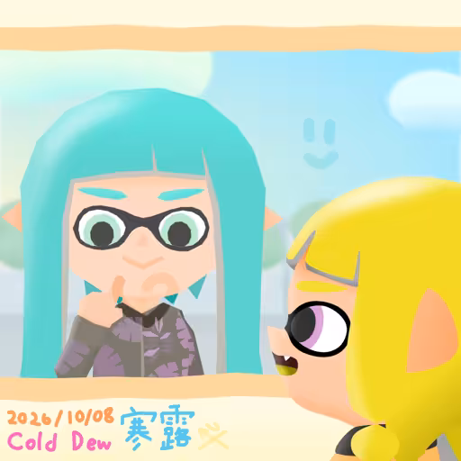 Summatia drawing things on the outside of a glass while Integrelle watches from the inside