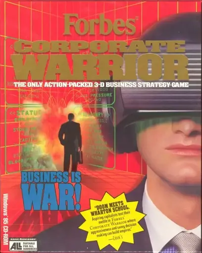 "DOOM MEETS WHARTON SCHOOL - Aspiring capitalists test their mettle in FORBES CORPORATE WARRIOR, where aggressiveness and savvy decision making can build empires"