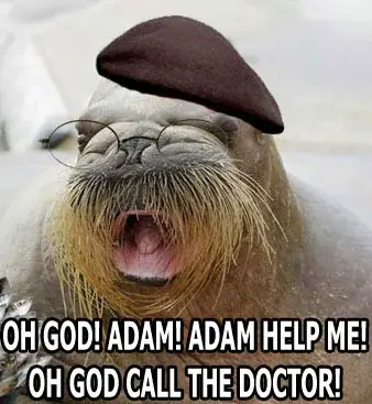 Please, Adam, call now!